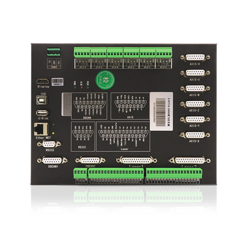 ZJS716-2000 Galvanometru Card de control laser cu viziune dublă de zbor
