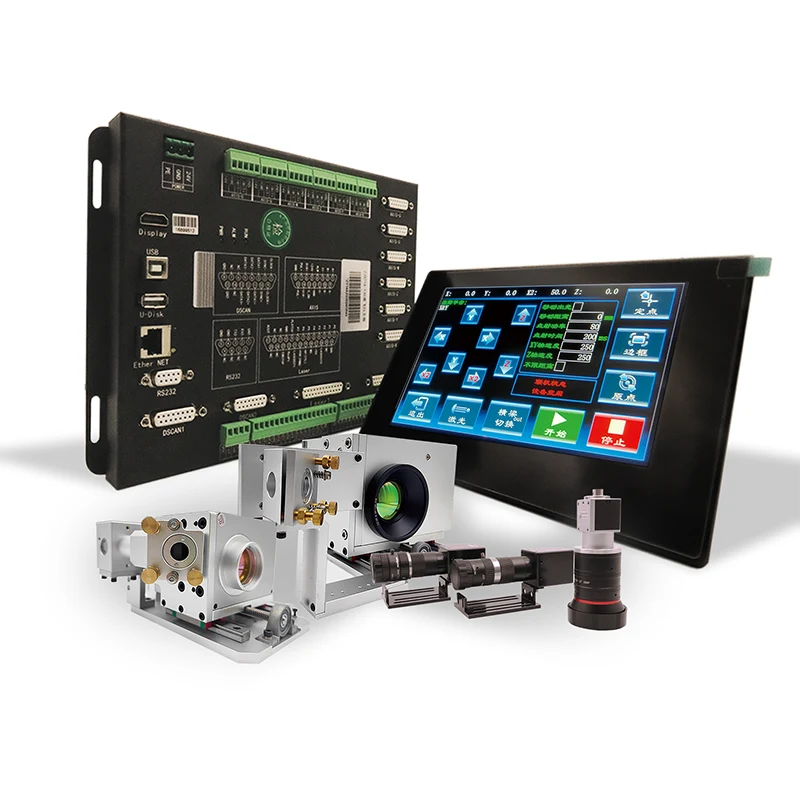ZJS716-130 Galvanometru Sistem de control laser cu viziune dublă în zbor