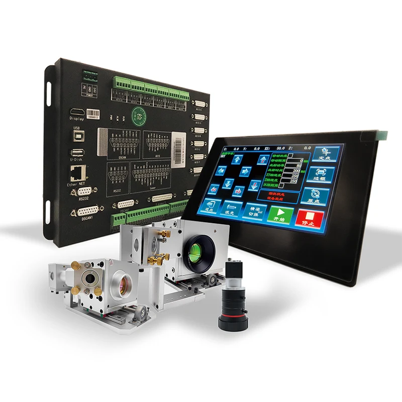ZJS716-2000 Galvanometru Dual Flight Vision Vision Laser Board pentru textil