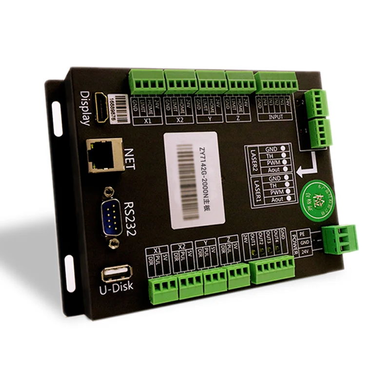 ZY7142G-2000 Panoramic Vision Vision Card de control laser pentru gravură