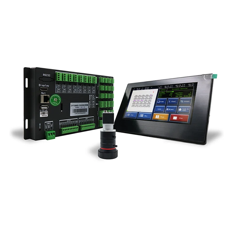 ZY72B8G-2000 Sistem de control laser cu vedere panoramică pentru țesătură